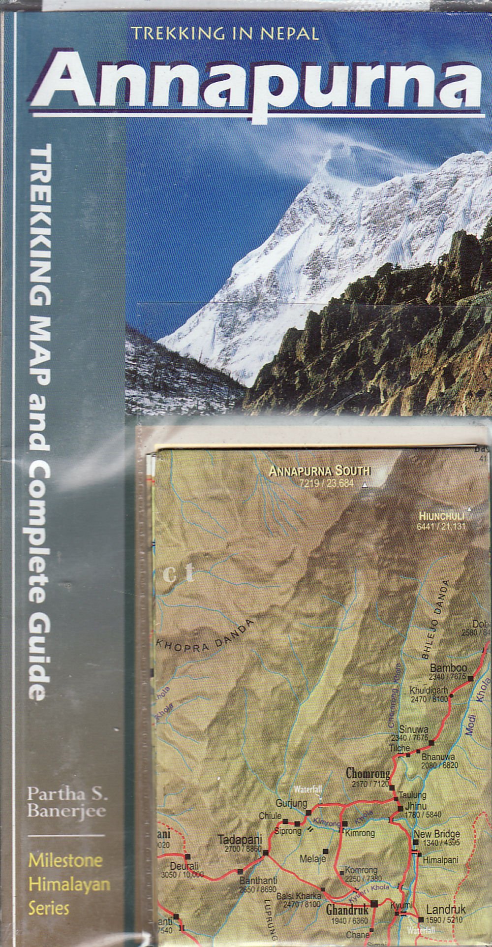 Annapurna: Trekking Map & Complete Guide Travel Books