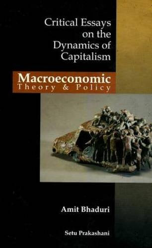 Macroeconomic Theory & Policy Critical Essays on the Dynamics of Capitalism Business, Finance & Career