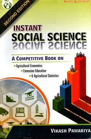 Instant Social Science: A Competitive Book on Agricultural Economic Extension Education and Agricultural Statistics (PB) Pawariya, Vikash & Shubham Mishra Pawariya, Vikash & Shubham Mishra Books