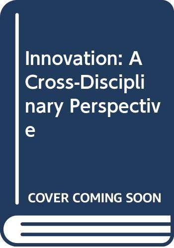 Product Image: Innovation: A Cross-Disciplinary Perspective