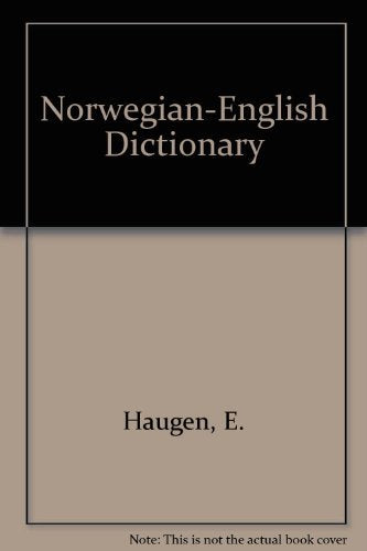 Product Image: Norwegian-English Dictionary
