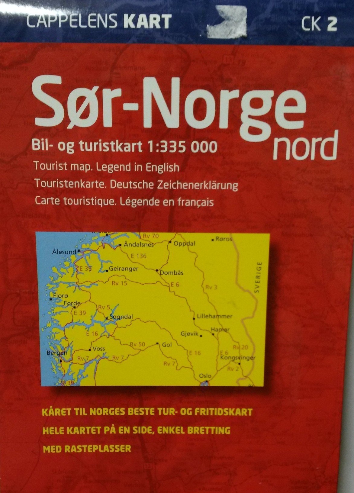 Product Image: Sor-Norge Nord - Cappelens Kart 2
