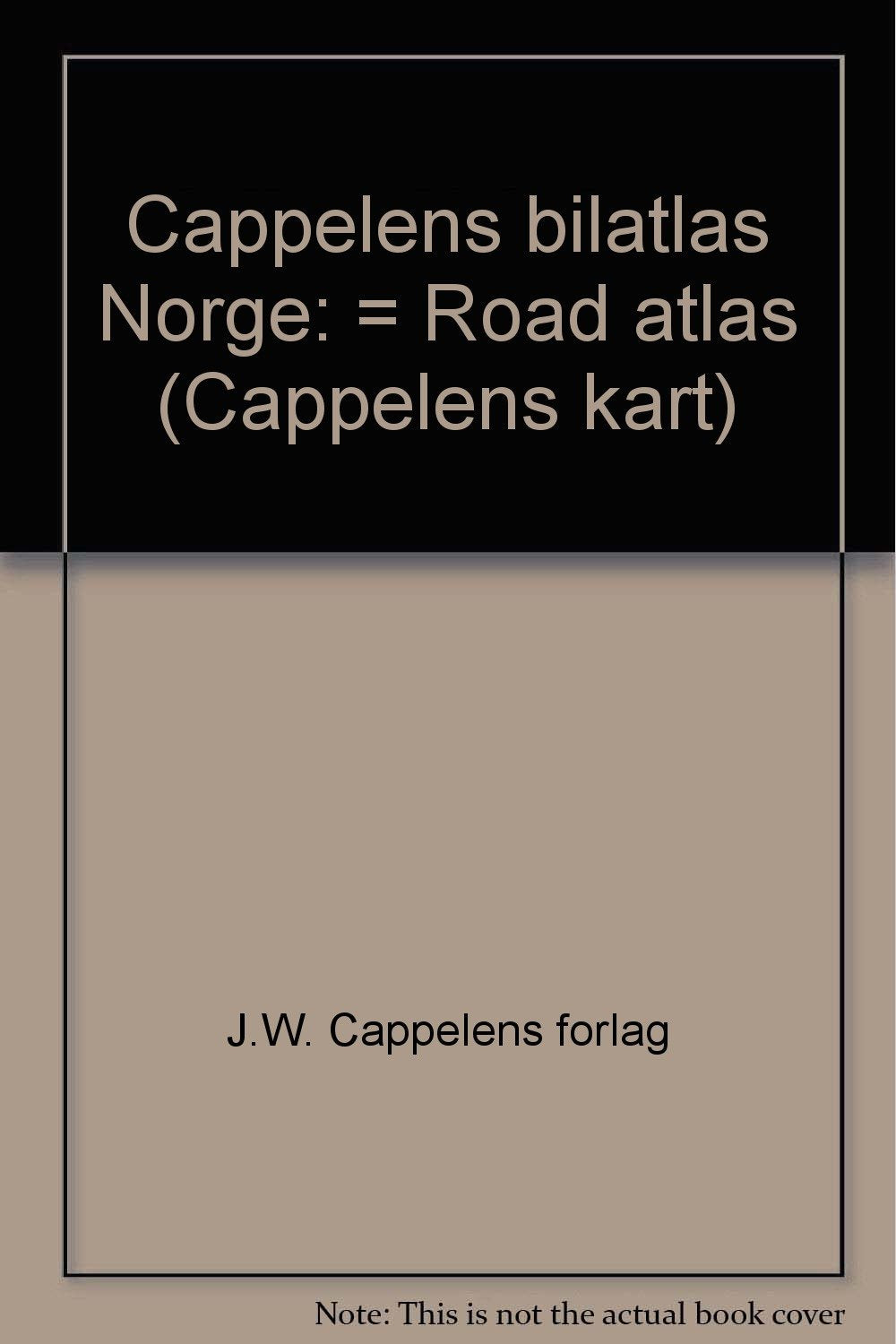 Cappelens bilatlas Norge: = Road atlas (Cappelens kart) (Norwegian Edition) Books