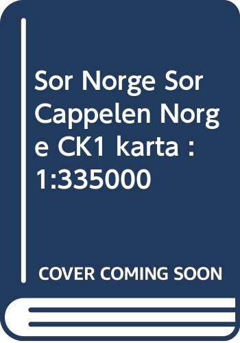 Sör Norge Sör Cappelen Norge CK1 karta : 1:335000 Leisure, Home & Garden