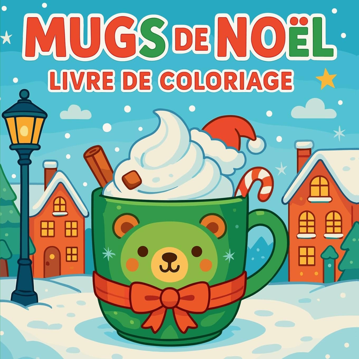 Mugs de Noël - Livre de coloriage Non-fiction