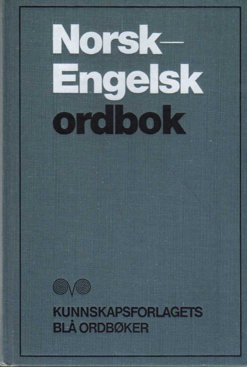 Norsk-English Dictionary: Gyldendals Reference Books