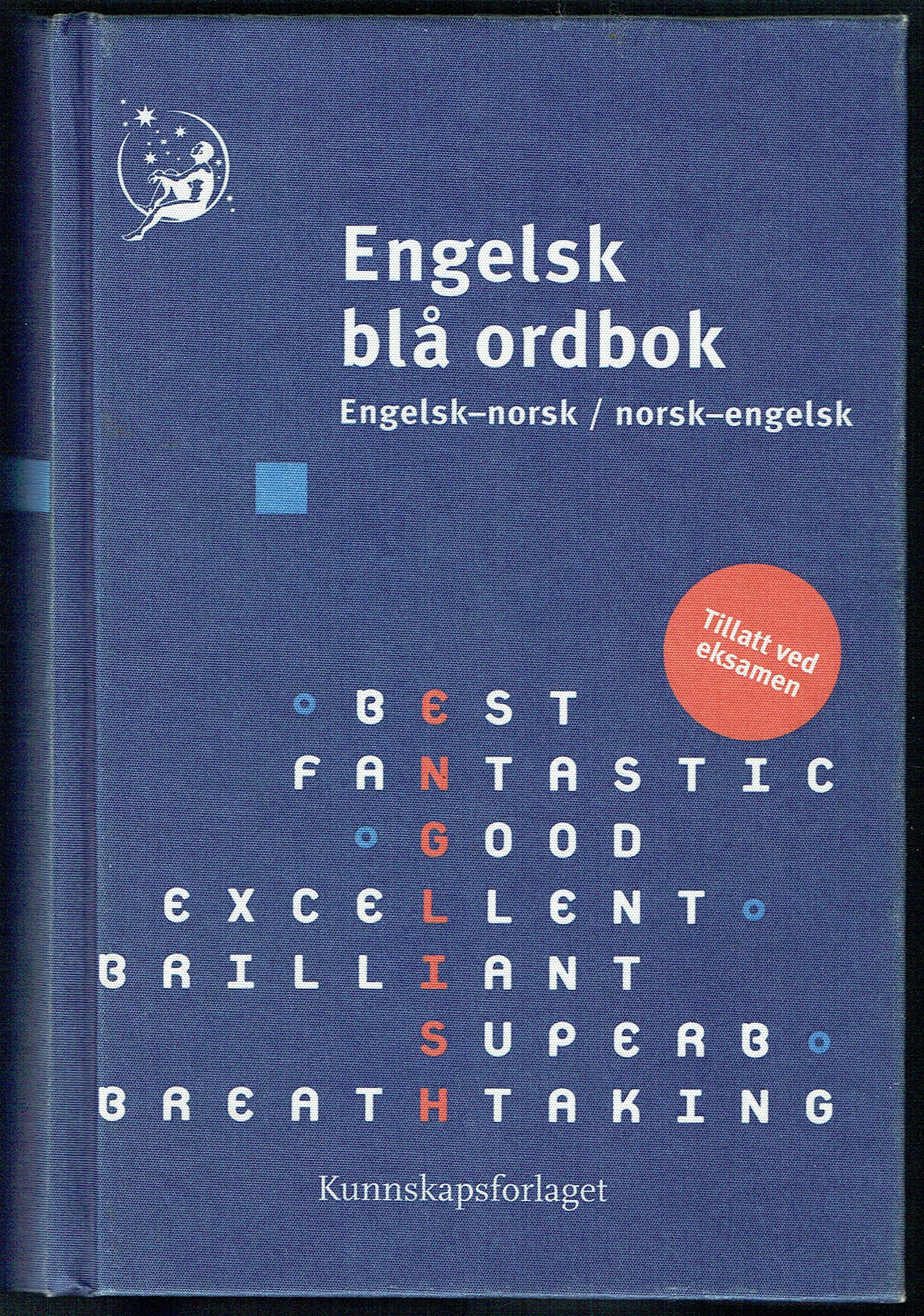 English-Norwegian & Norwegian-English Blue Dictionary Foreign Languages ​​& Dictionaries