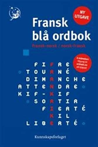 Fransk blå ordbok. fransk-norsk / norsk-fransk book