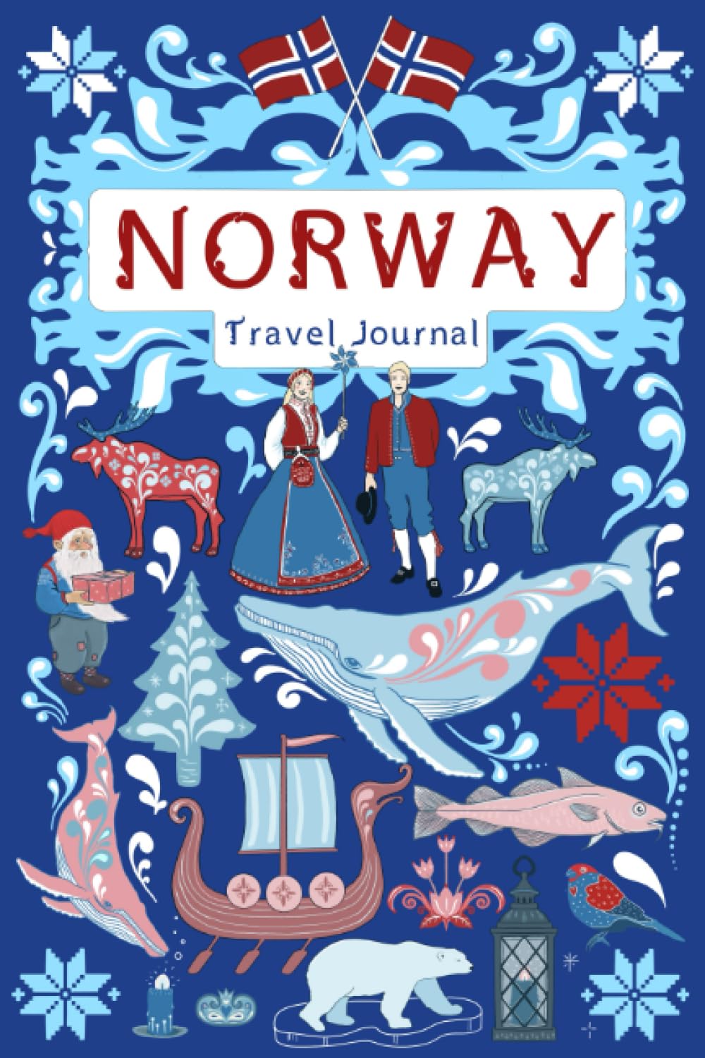 Norway Travel Journal: With Map, Fun Facts, Important Phone Numbers, Learn Norwegian Words And Use as a Notebook: Travel to Norway Travelogues