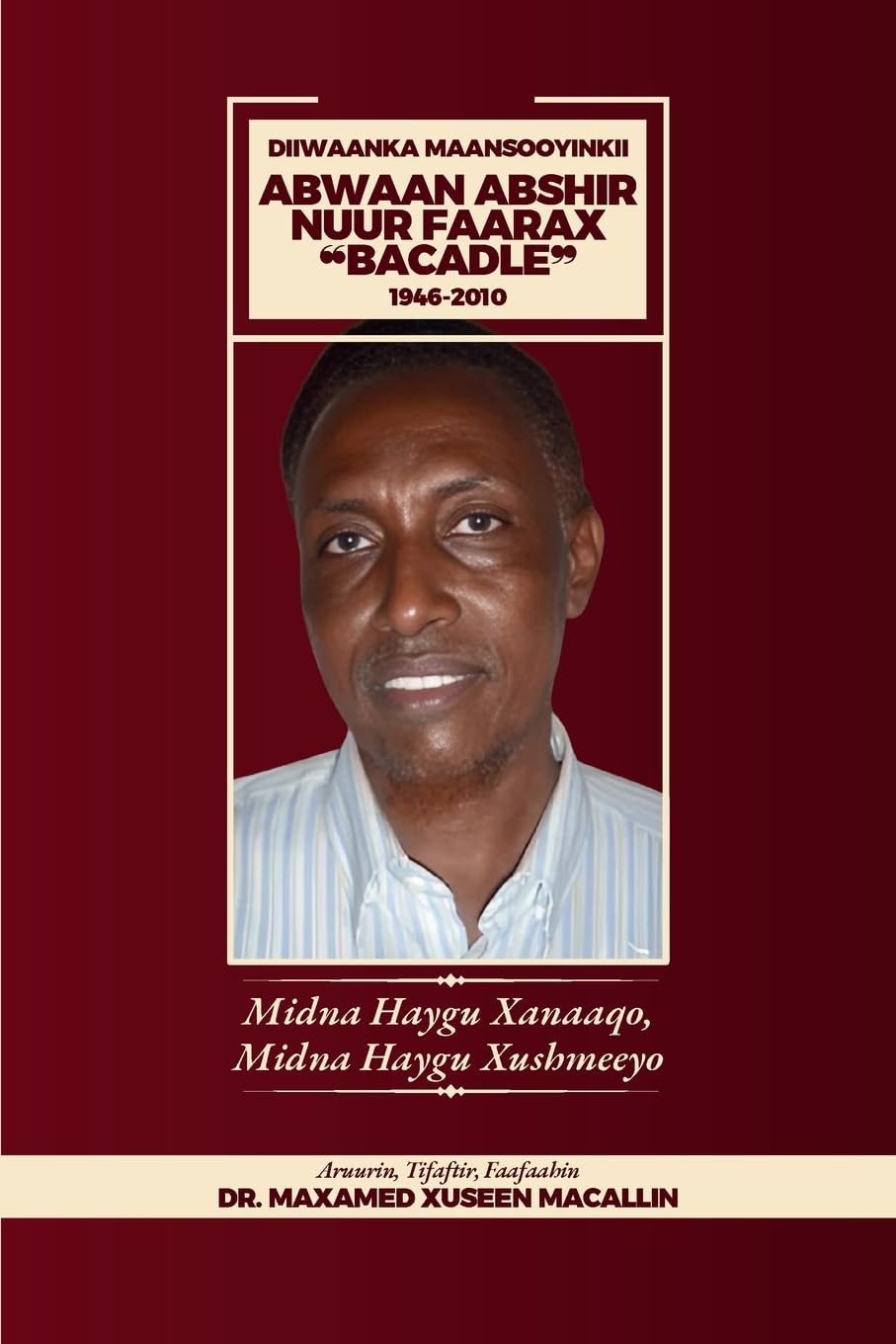 Diiwanka Maansooyinkii Abwaan Abshir Nuur Faarax "Bacadle" 1946-2010 Poetry