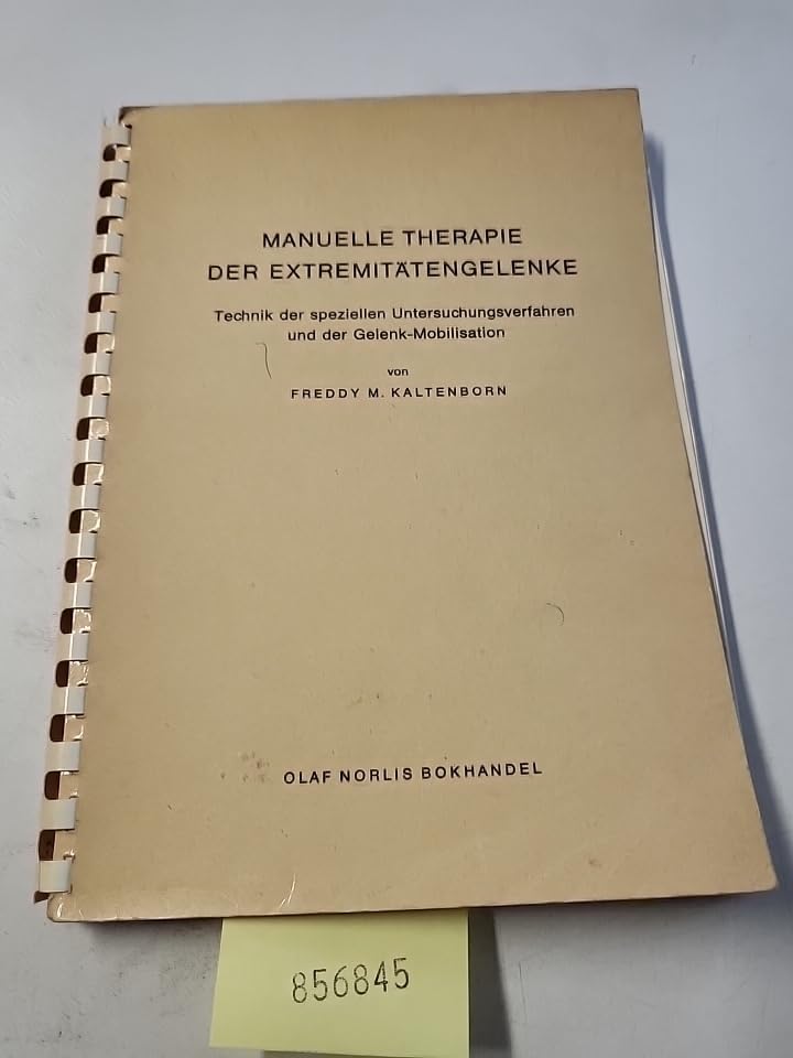 Manuelle Therapie der Extremitätengelenke. Books