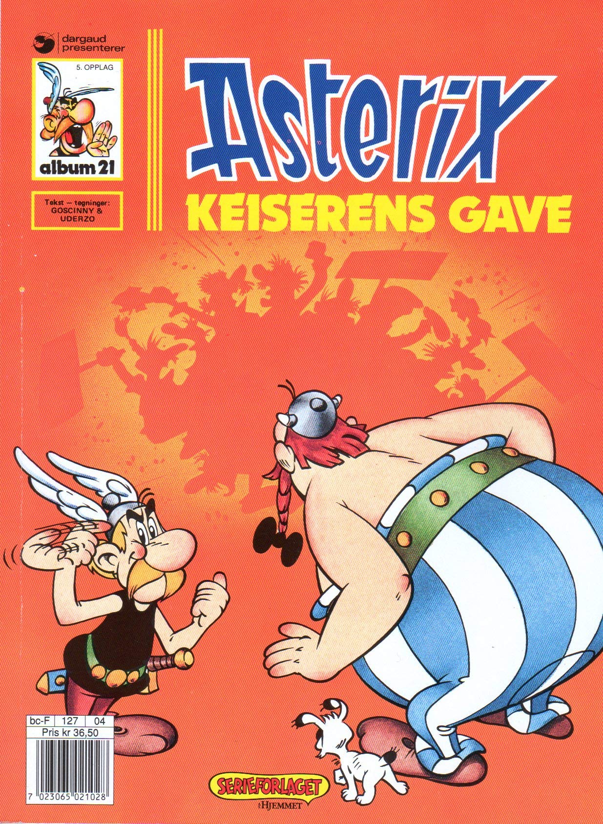 Asterix Norwegisch / Norwegian : Keiserens Gave (Nr. 21) Books