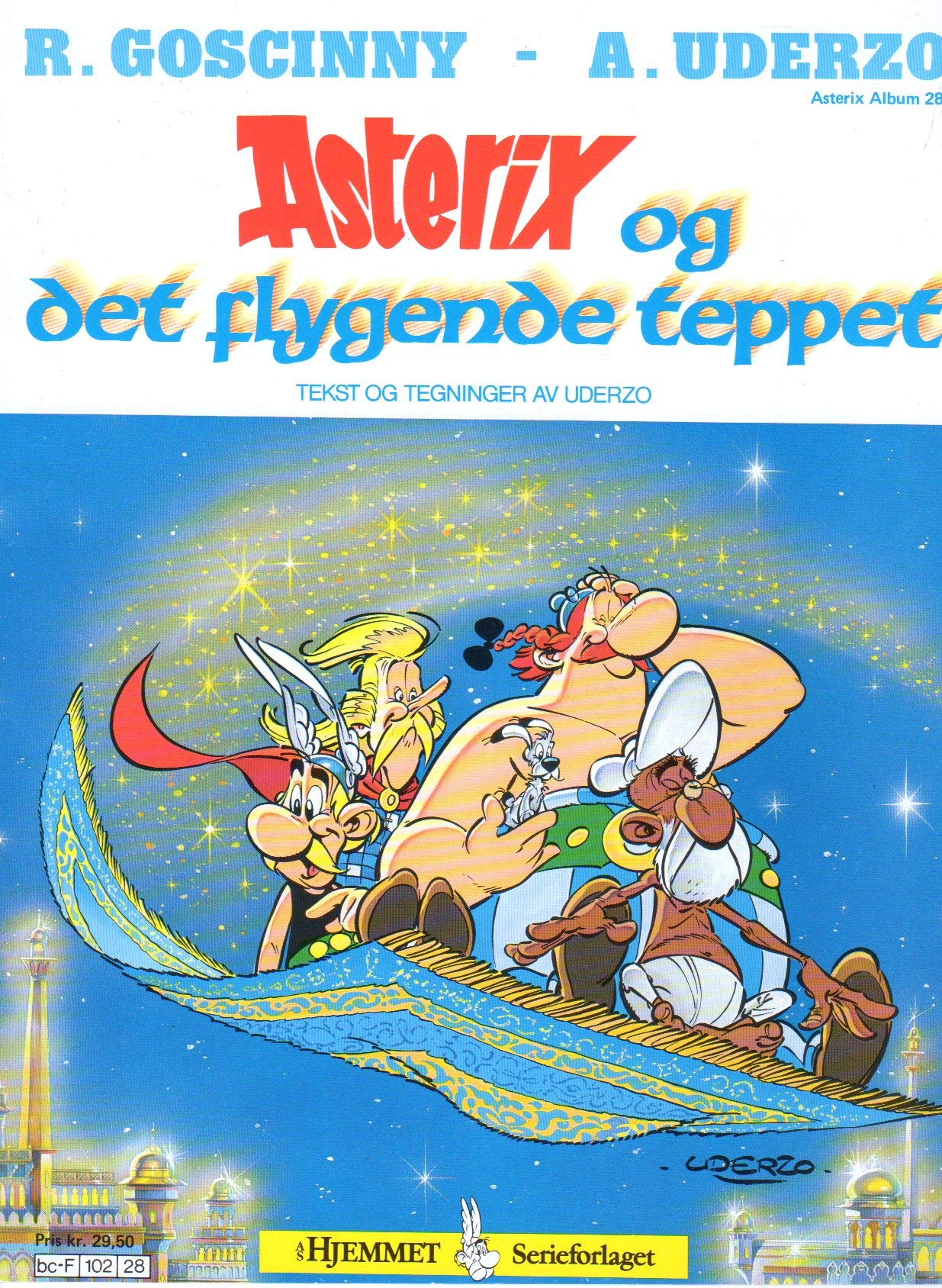 Asterix Norwegisch / Norwegian : Asterix og det flygende teppet (Nr. 28) Books