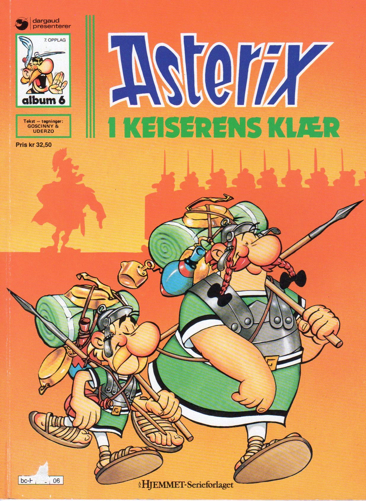 Asterix Norwegisch / Norwegian : I Keiserens Klaer (Nr. 6) Books