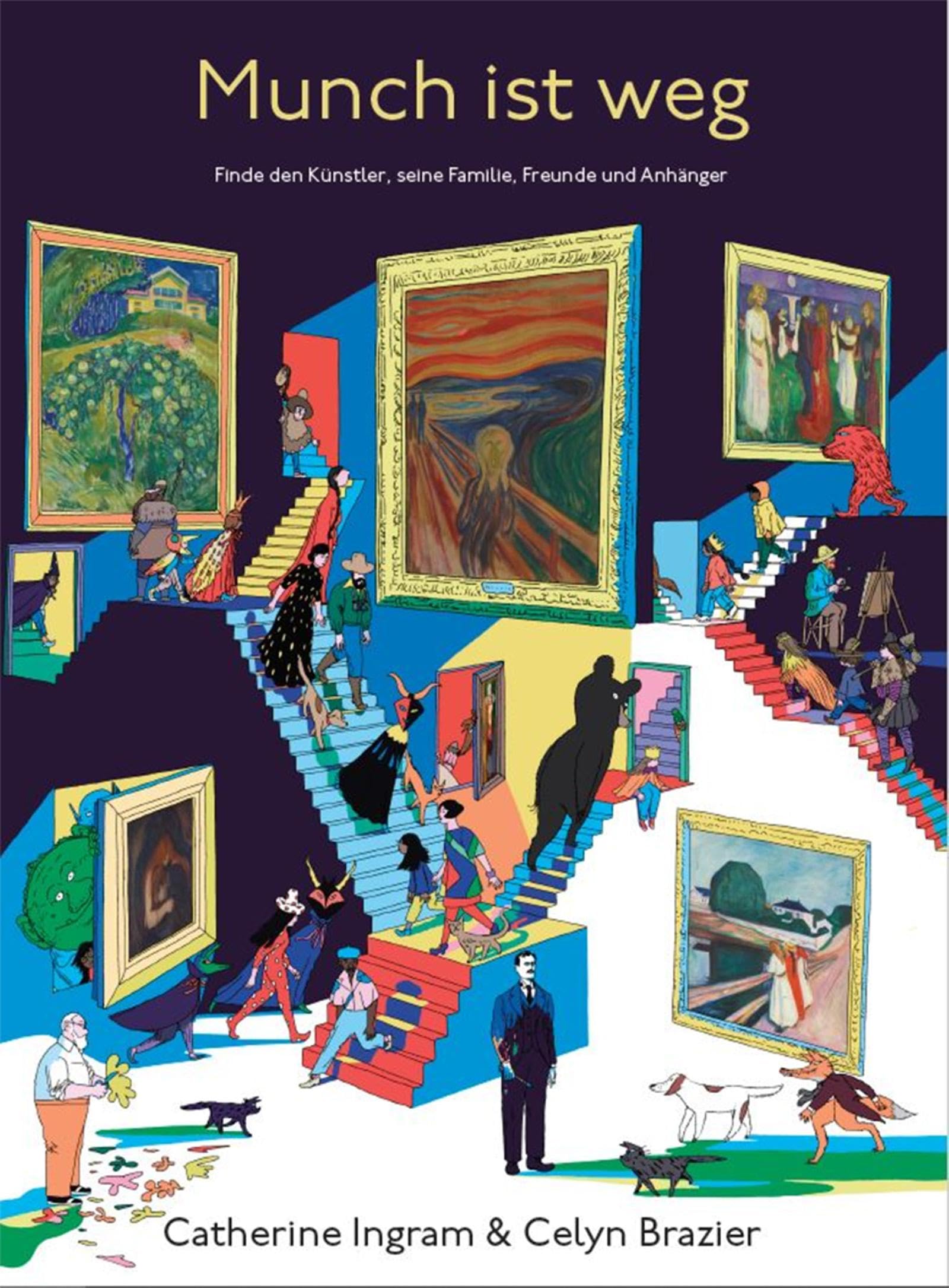 Munch ist weg. Finde den Künstler, seine Familie, Freunde und Anhänger book