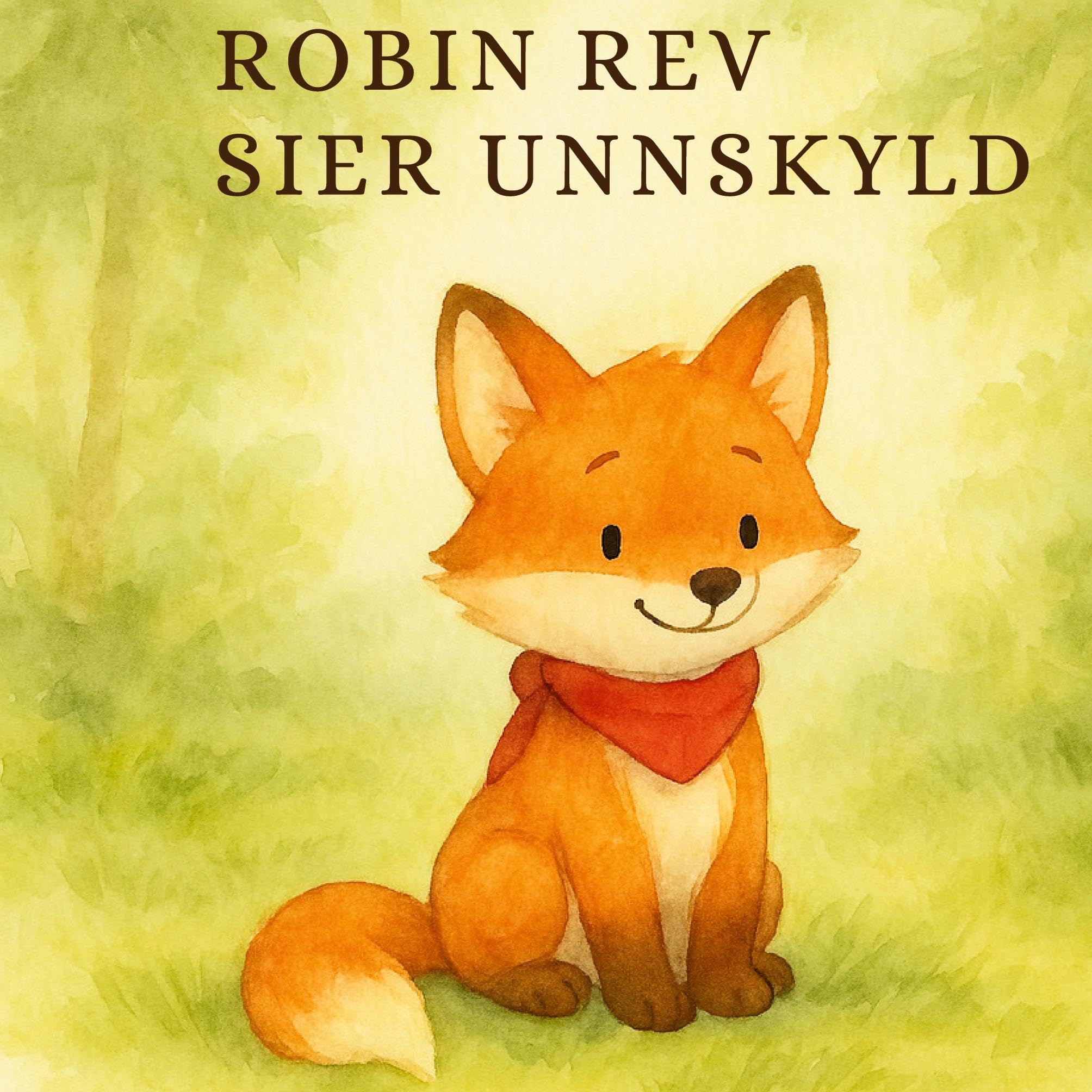 Robin Rev sier unnskyld Children's books