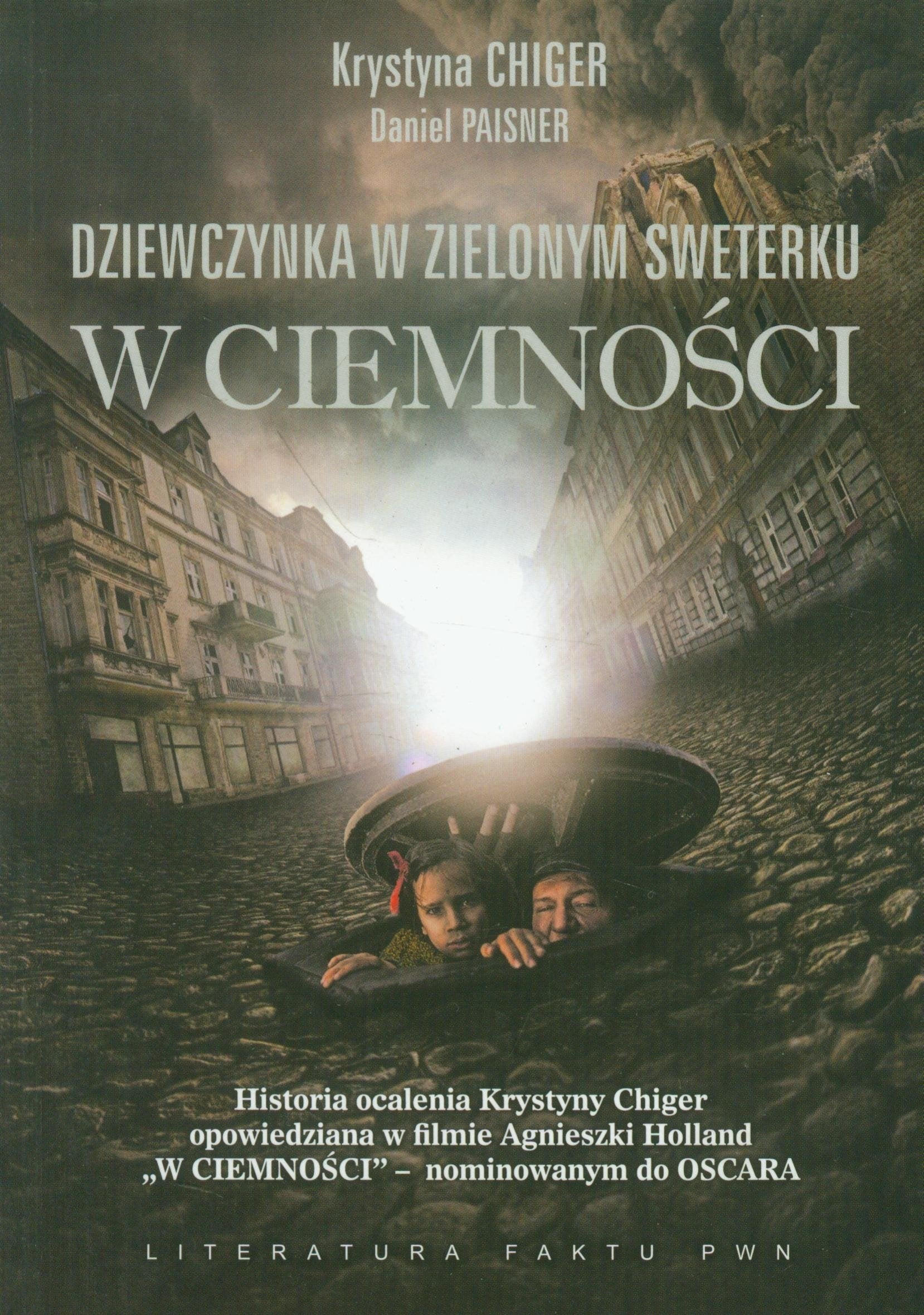 Dziewczynka w zielonym sweterku W ciemnosci book