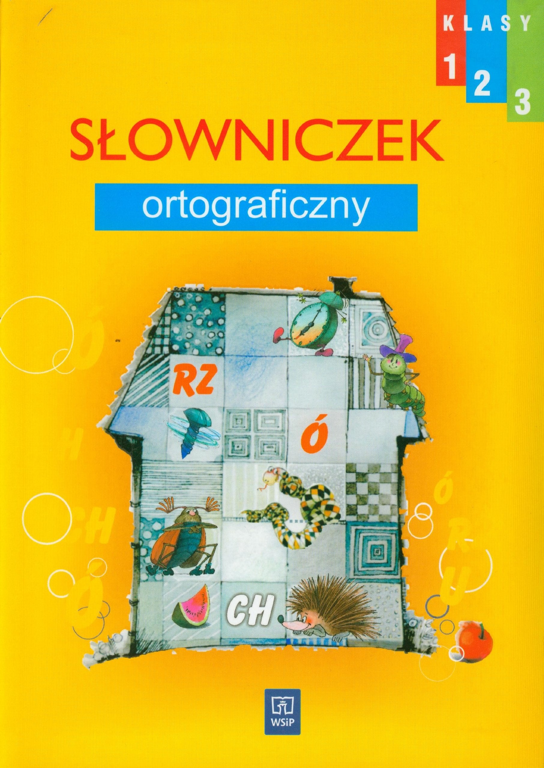 Wesola szkola 1-3 Slowniczek ortograficzny book