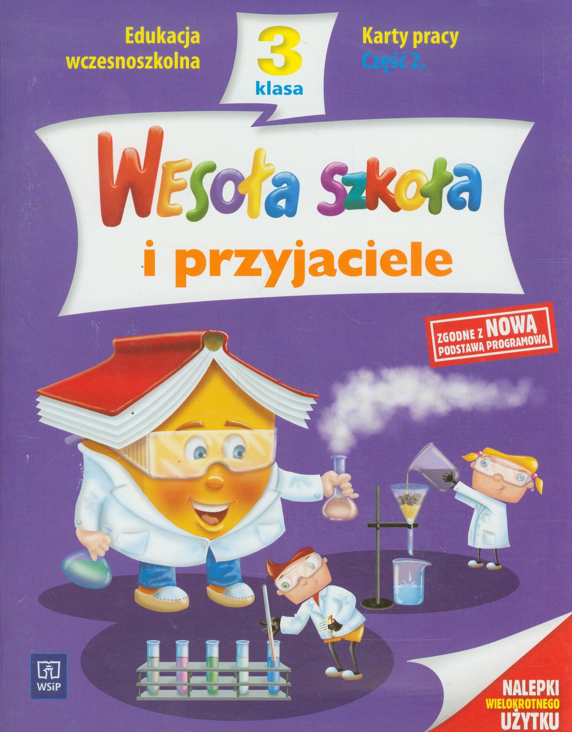 Wesoła szkoła i przyjaciele 3 Karty pracy Część 2: edukacja wczesnoszkolna book