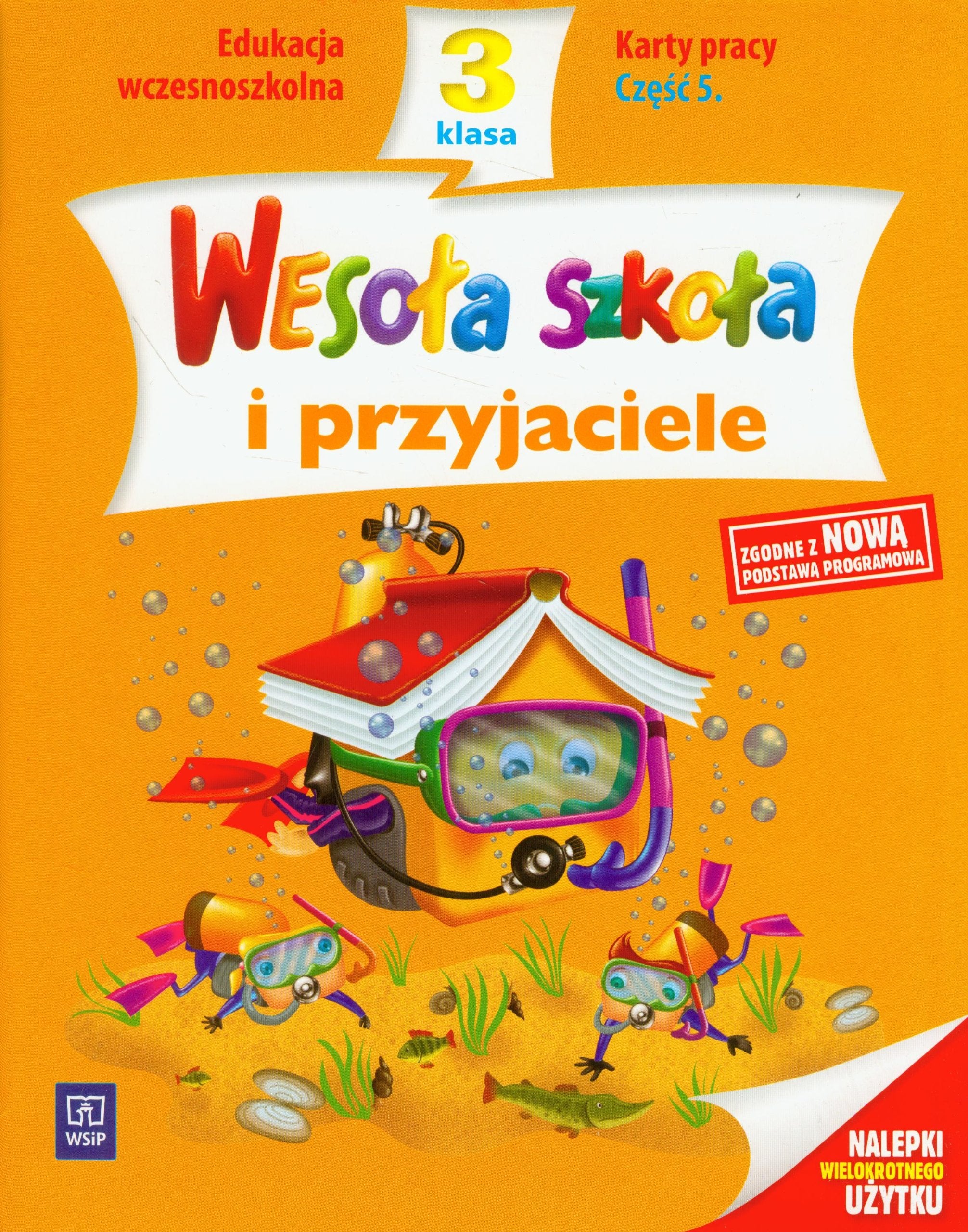 Wesoła szkoła i przyjaciele 3 Karty pracy Część 5: edukacja wczesnoszkolna Books