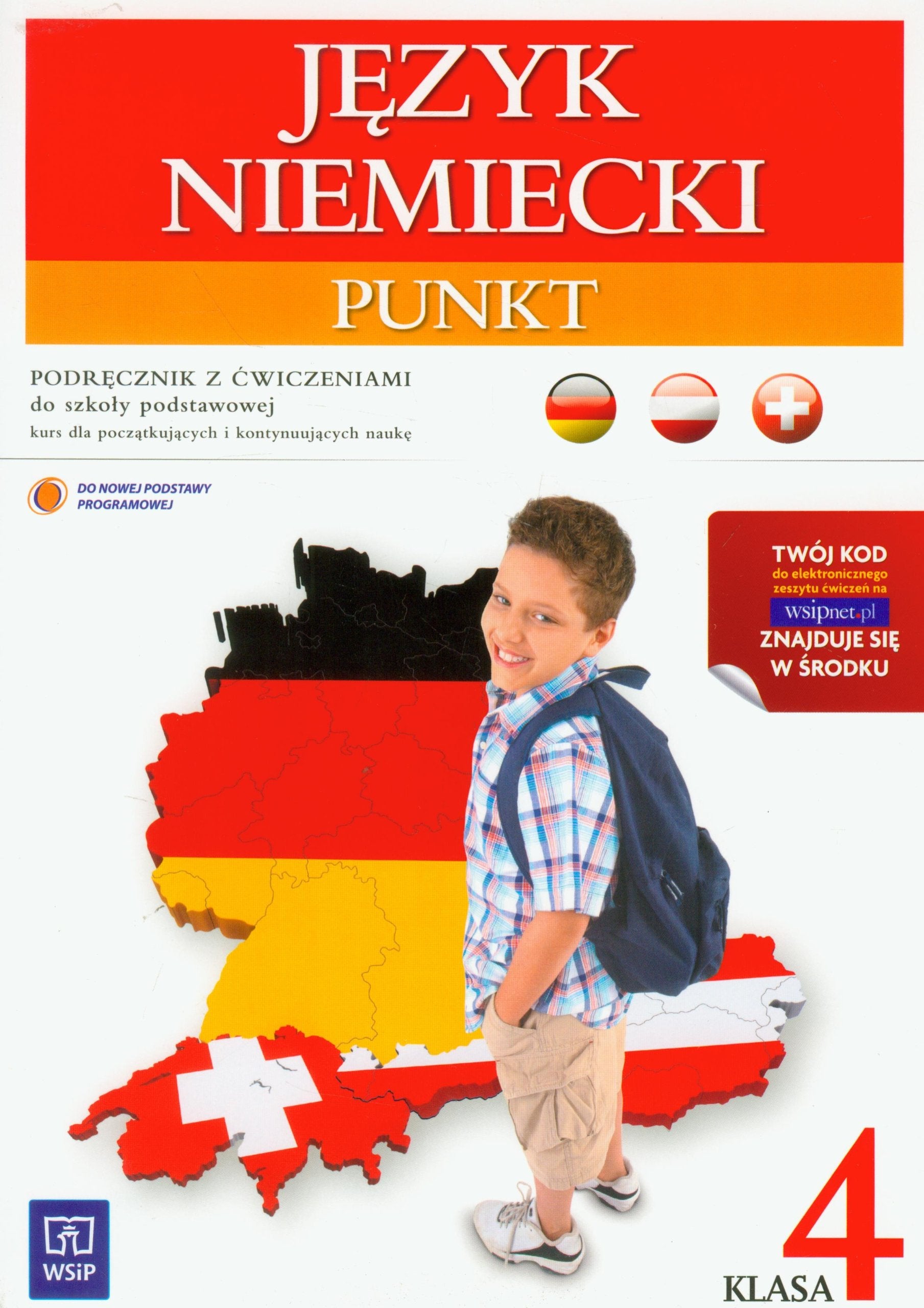 Punkt 4 Język niemiecki Podręcznik z ćwiczeniami + CD Kurs dla początkujących i kontynuujących naukę: Szkoła podstawowa Books