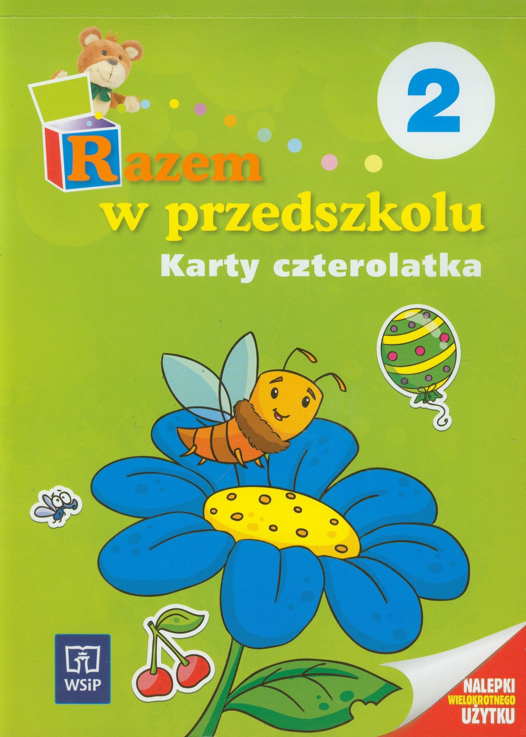 Razem w przedszkolu Karty czterolatka część 2: Przedszkole Books
