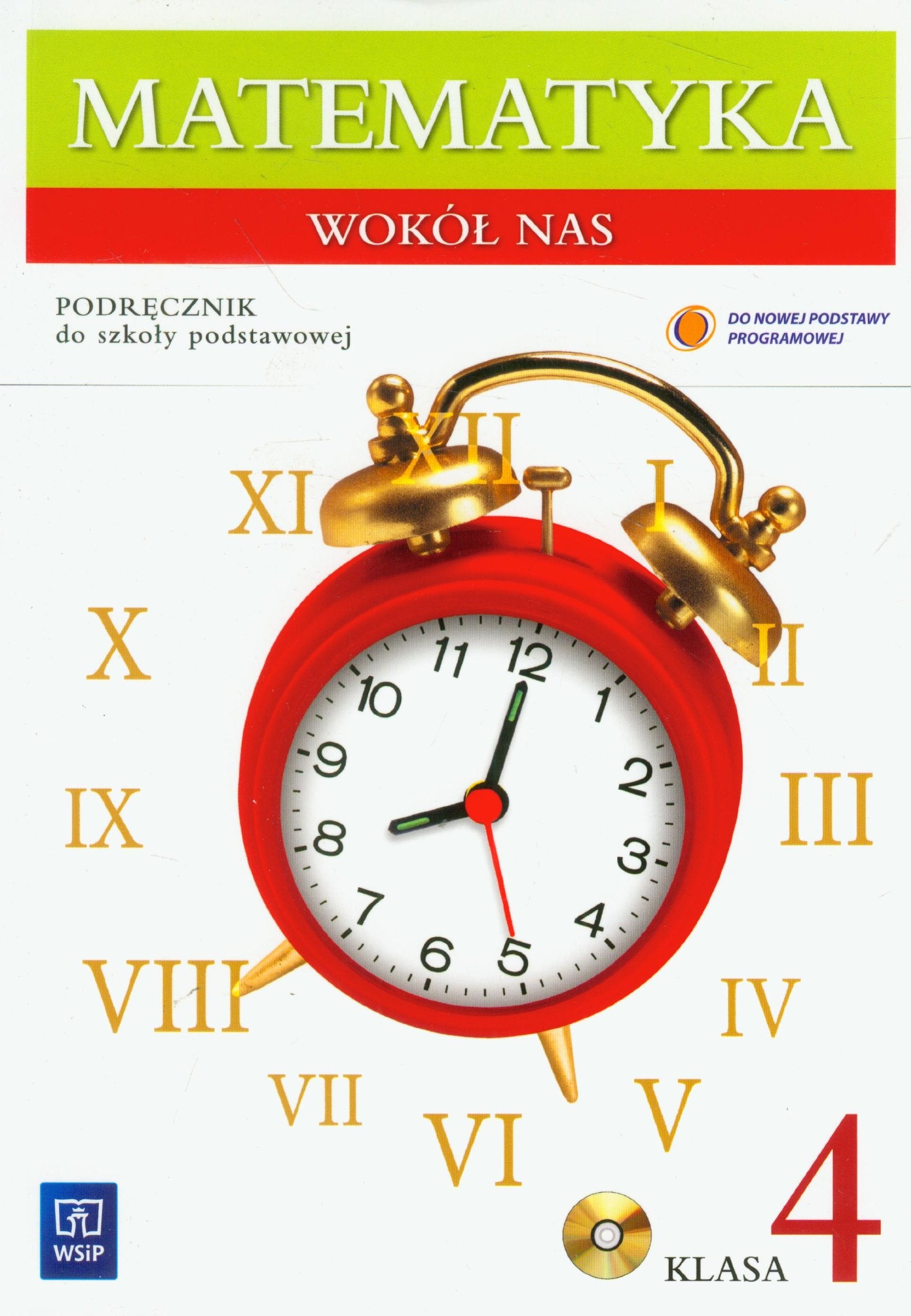 Matematyka wokol nas 4 podrecznik z plyta CD Books