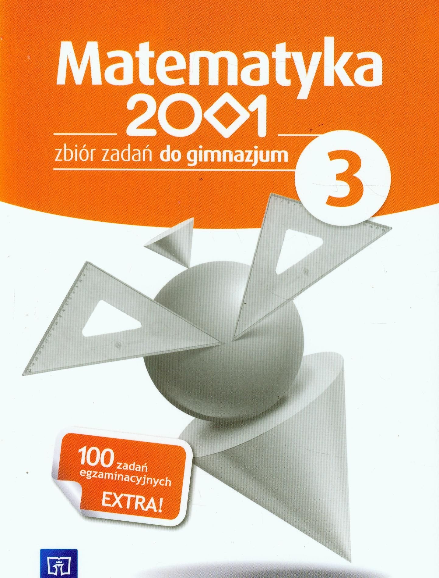 Matematyka 2001 3 Zbiór zadań: Gimnazjum Books