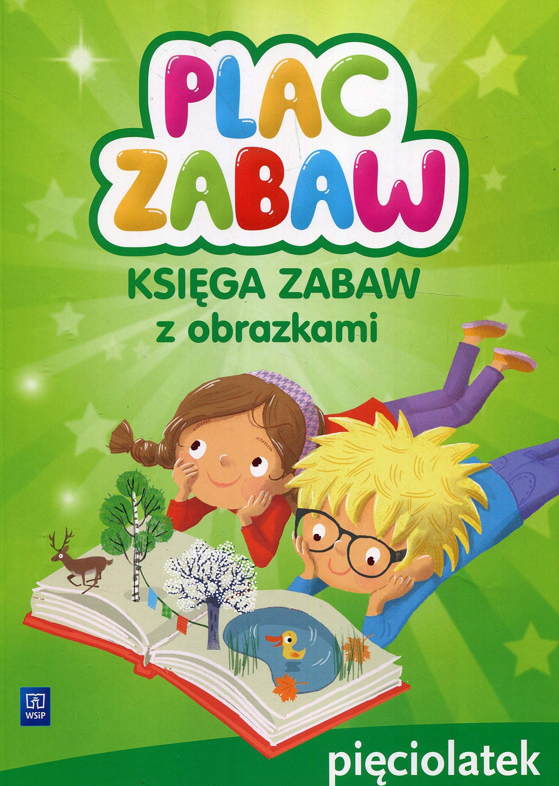 Plac zabaw Ksiega zabaw z obrazkami Pieciolatek book