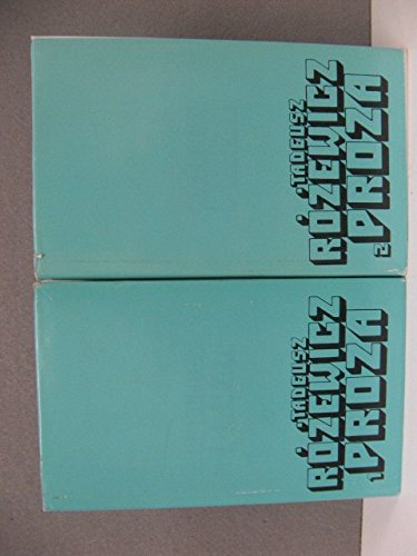 Proza. 2 Bände - 2 tomy (= komplett). . Books