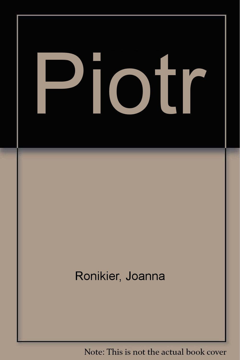 Piotr (Polish Edition) Books