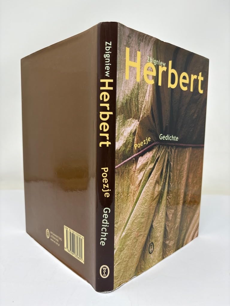 Zbigniew Herbert "POEZJE/GEDICHTE" zweisprachige Ausgabe von 2000, Hardcover Books