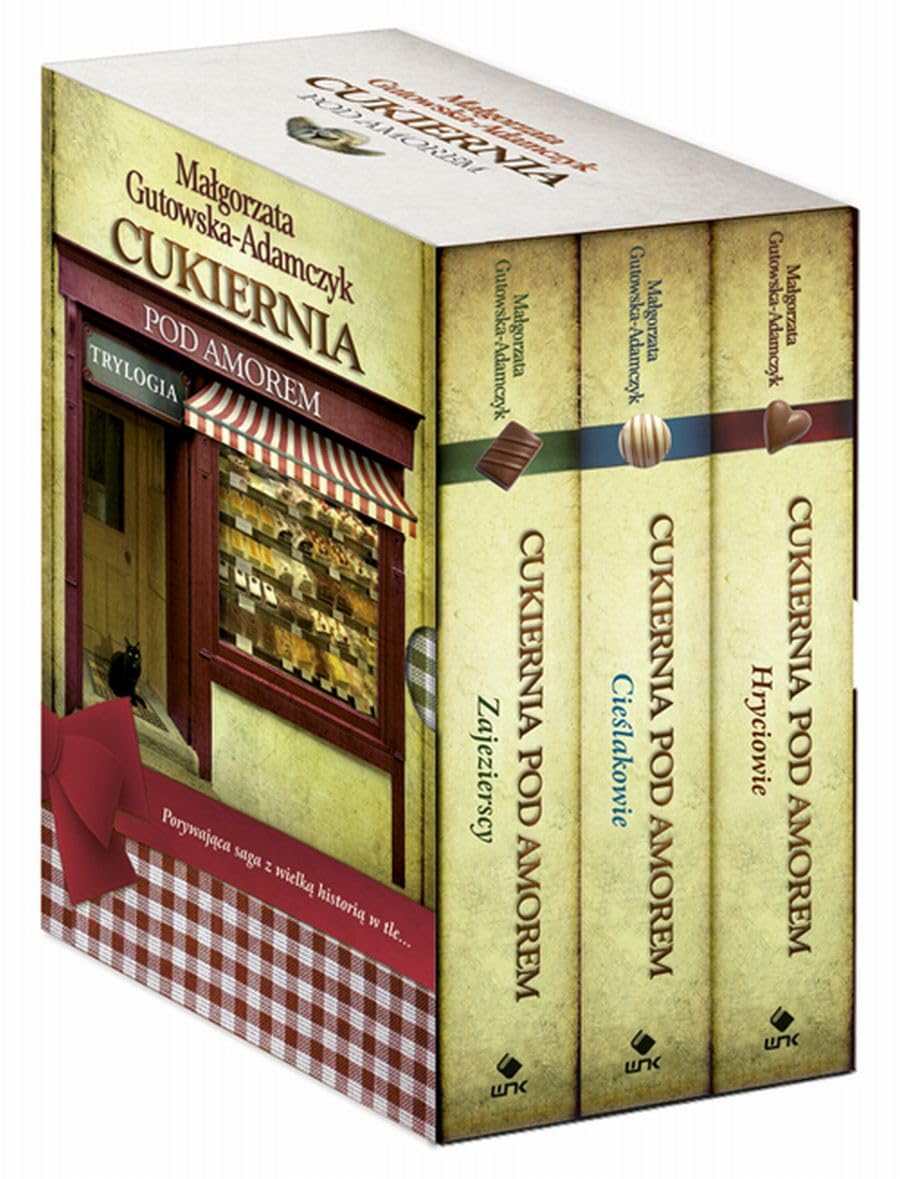 Cukiernia Pod Amorem Zajezierscy / Cieslakowie / Hryciowie: Pakiet Books