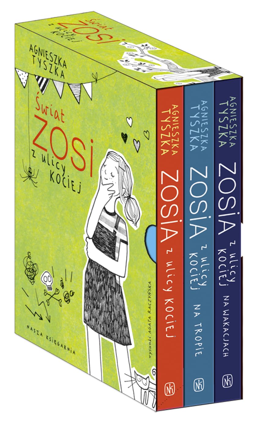 Swiat Zosi z ulicy Kociej Tom 1-3 Books