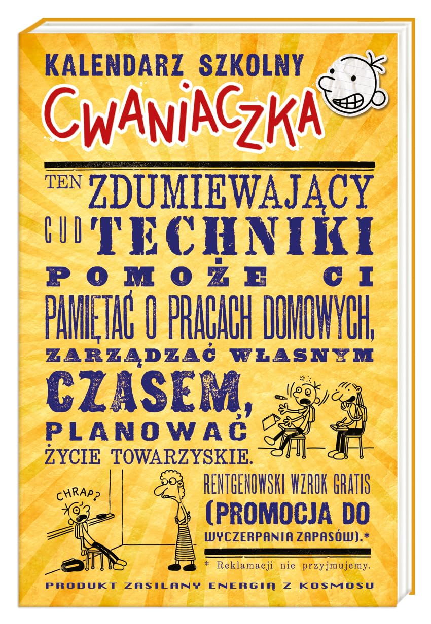Kalendarz szkolny cwaniaczka (DZIENNIK CWANIACZKA) Books