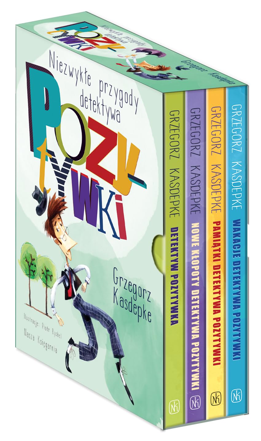 Niezwykle przygody detektywa Pozytywki: Wakacje detektywa Pozytywki, Pamiatki detektywa Pozytywki, Detektyw Pozytywka, Nowe klopoty detektywa Pozytywki Books