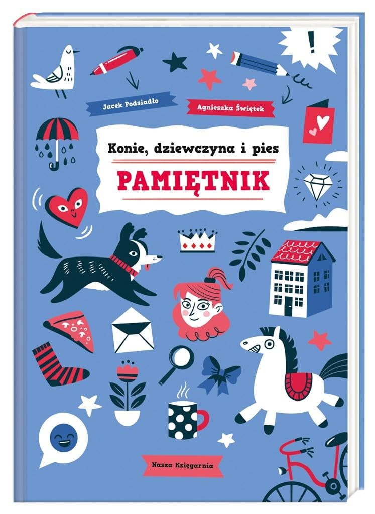 Konie, dziewczyna i pies Pamiętnik book