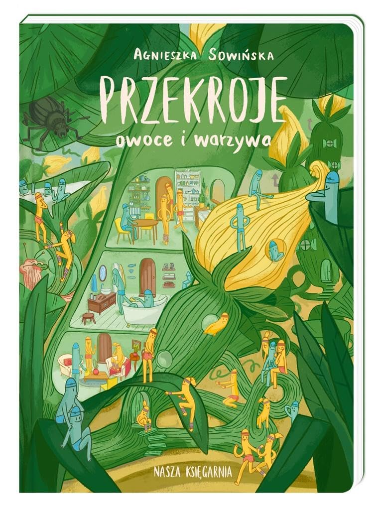 Przekroje: owoce i warzywa Books
