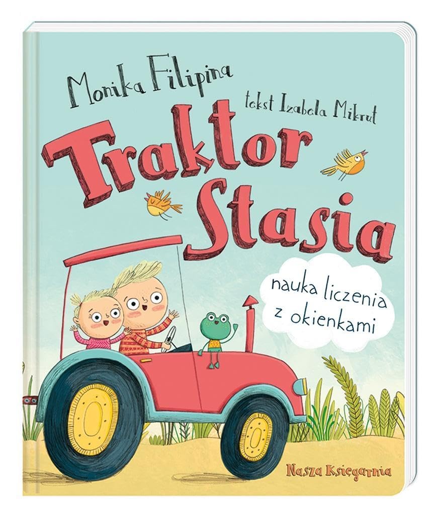 Traktor Stasia Nauka liczenia z okienkami book