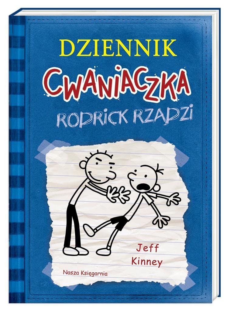 Dziennik cwaniaczka Rodrick rządzi book
