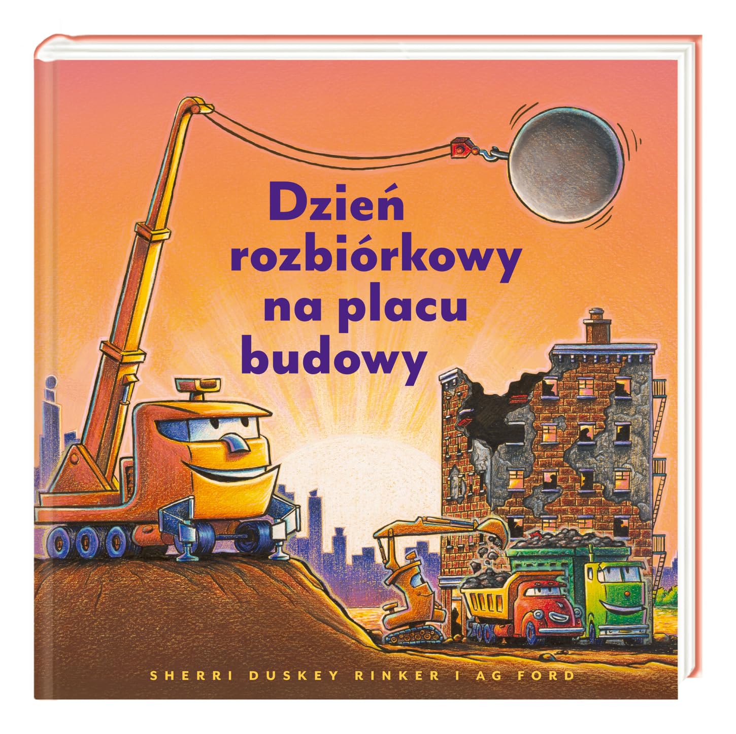 Dzień rozbiórkowy na placu budowy Books