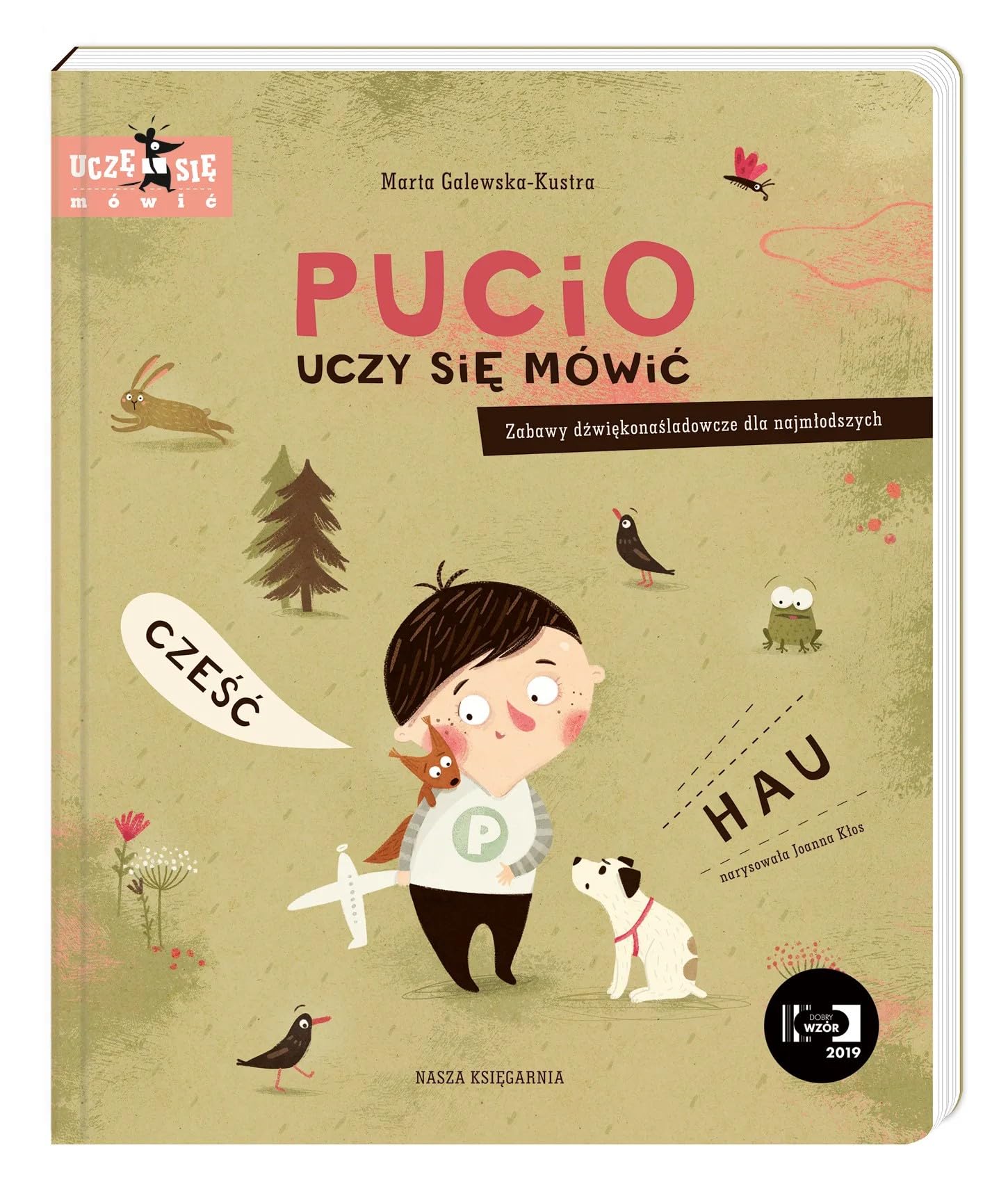 Pucio uczy się mówić Zabawy dźwiękonaśladowcze dla najmłodszych Books