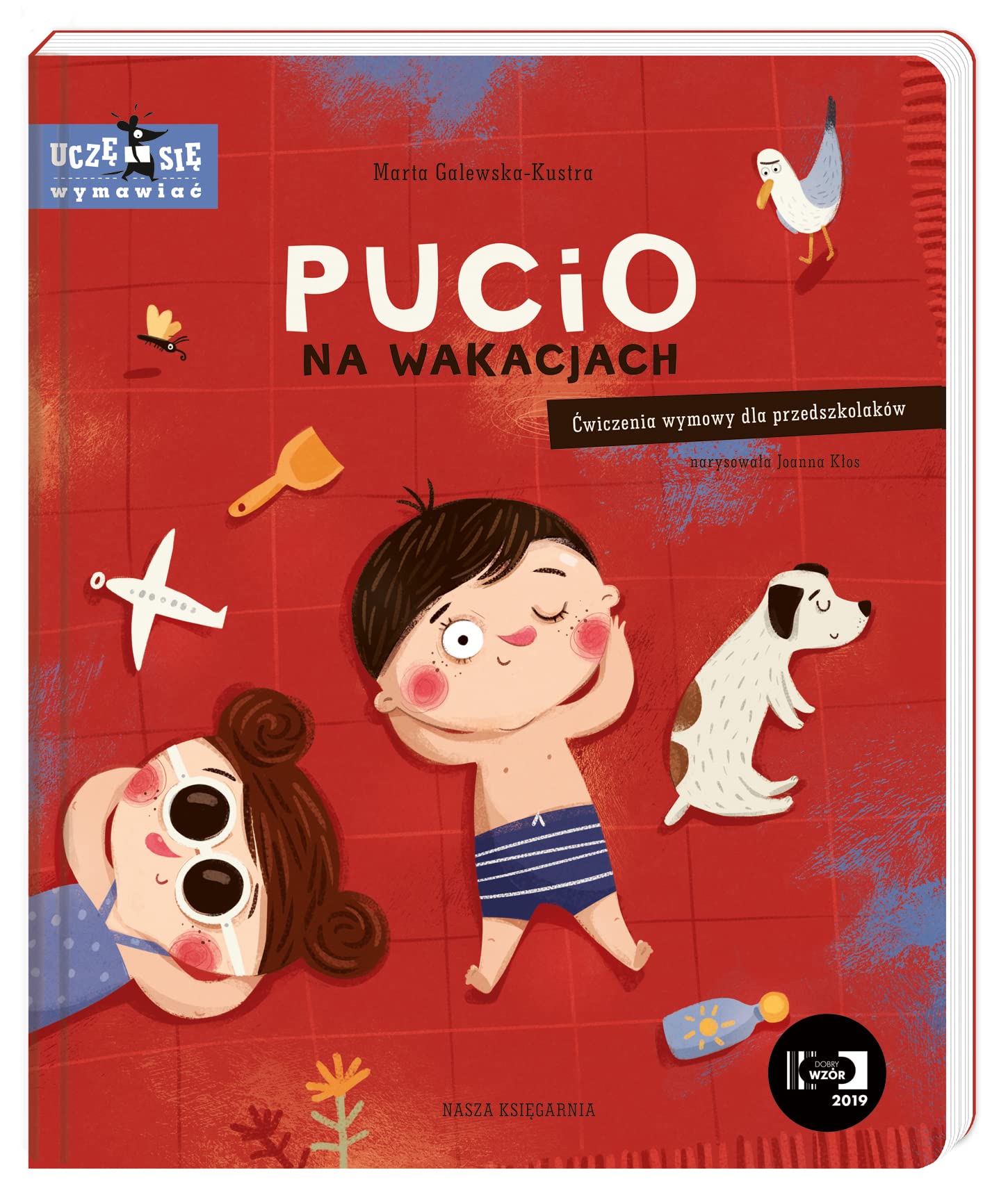 Pucio na wakacjach. Ćwiczenia wymowy dla przedszkolaków Books