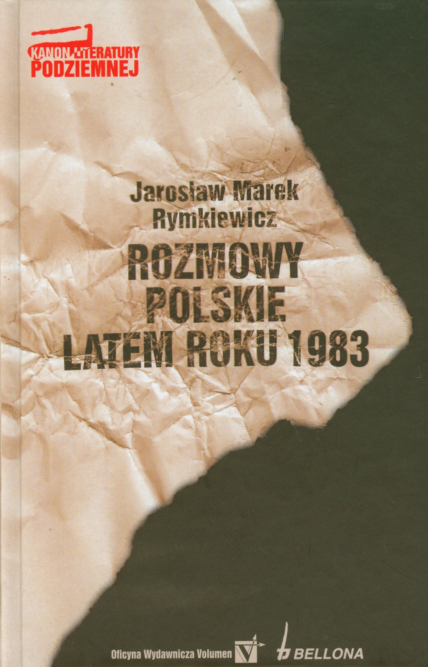 Rozmowy polskie latem roku 1983 Contemporary literature