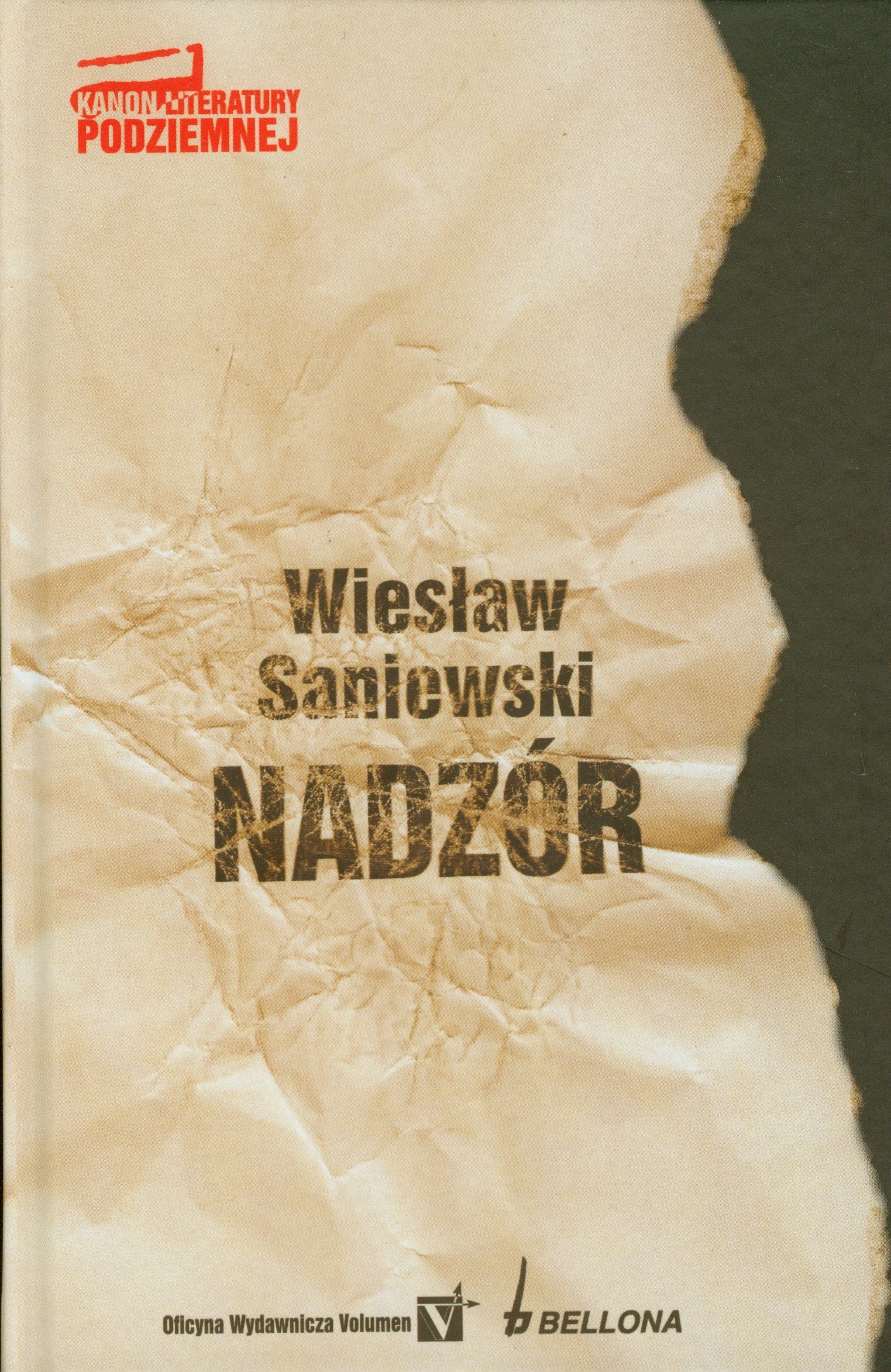 Nadzór (KANON LITERATURY PODZIEMNEJ) Books