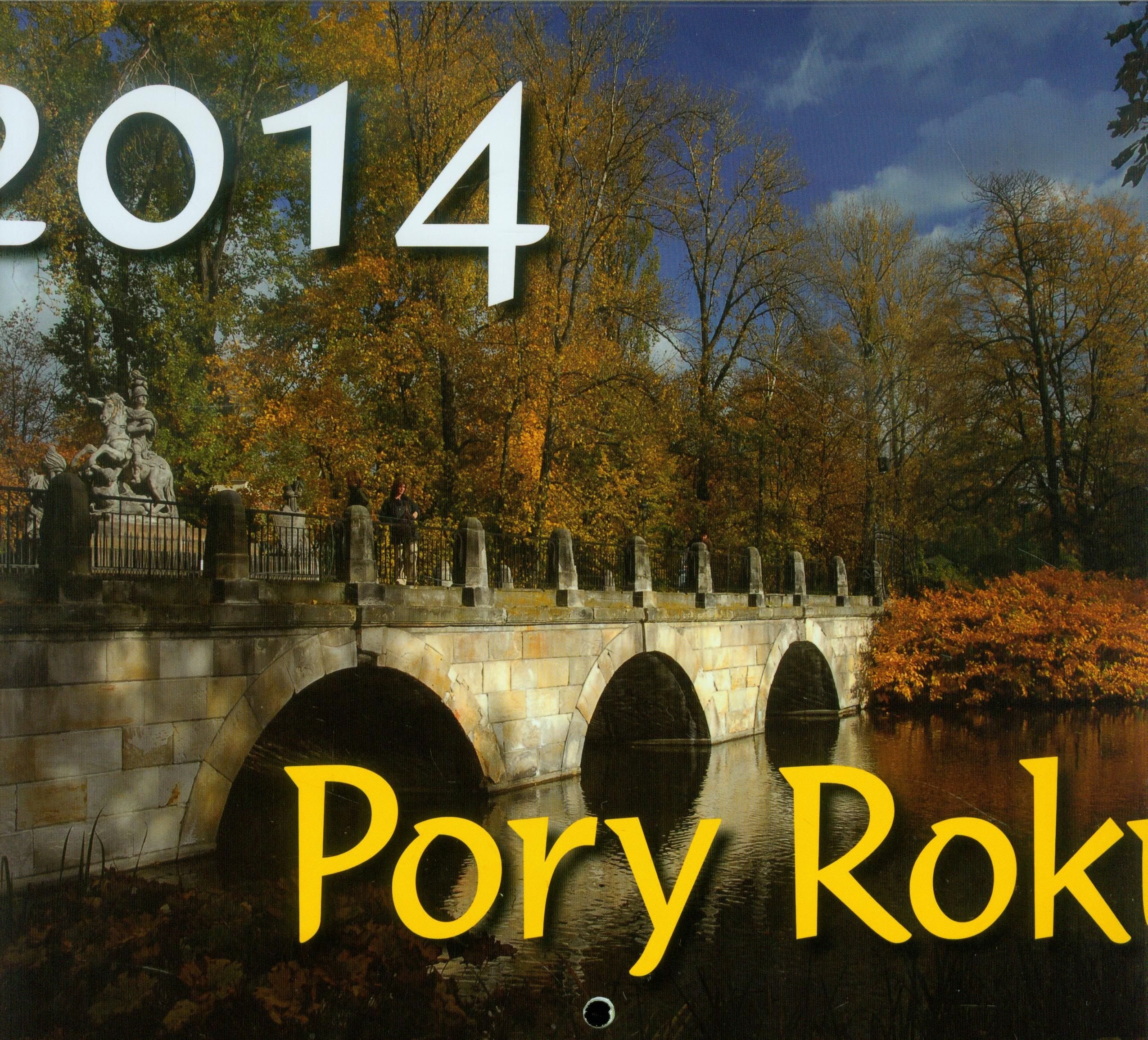 Kalendarz 2014 Pory roku wiszący Books