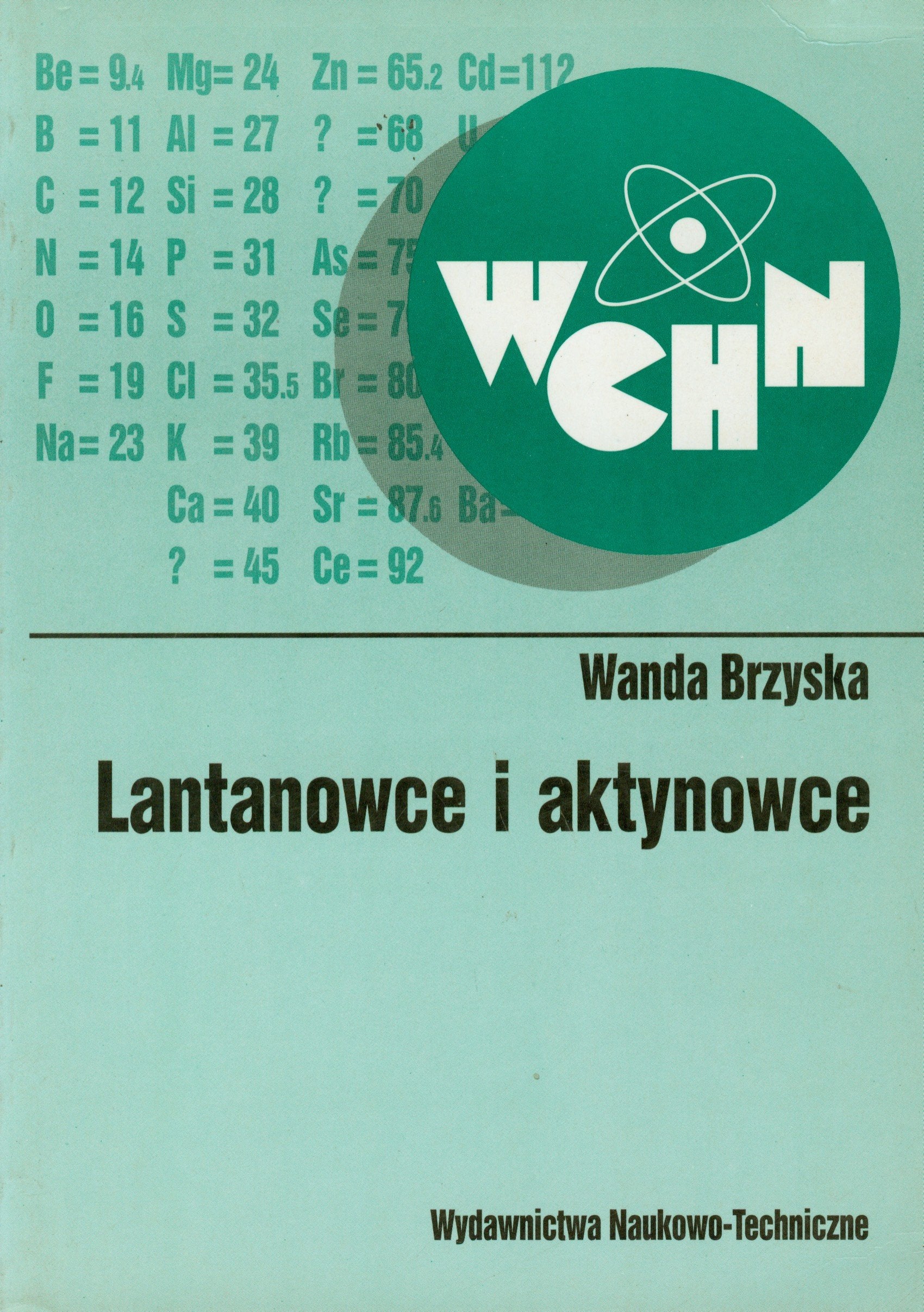 Lantanowce i aktynowce Books