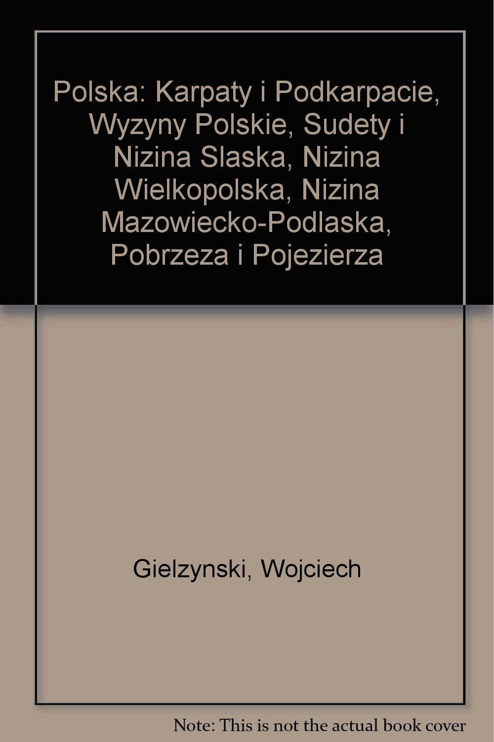 Title: Polska Karpaty i Podkarpacie Wyzyny Polskie Sudety book