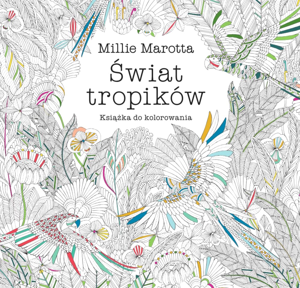 Swiat tropikow Ksiazka do kolorowania Novels & Short Stories