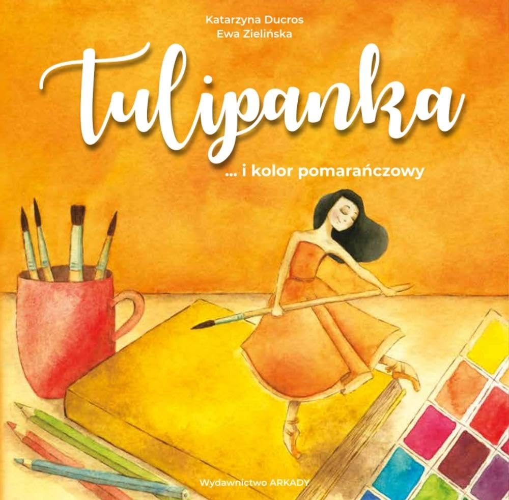 Tulipanka i kolor pomarańczowy book